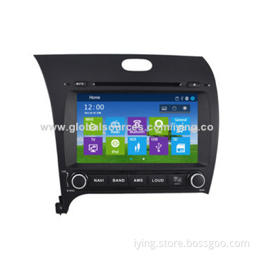 Touch screen car audio radio for KIA K3 2012 with Bluetooth GPS navigation